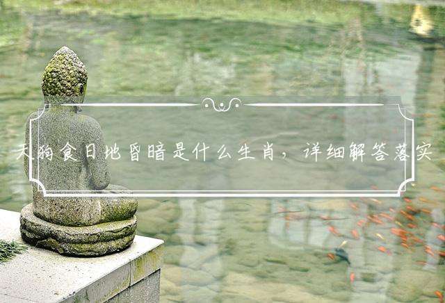 天狗食日地昏暗是什么生肖，详细解答落实